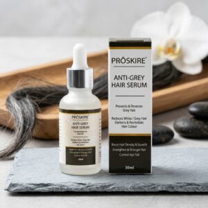 Proskire Anti-Grey Hair Serum 30ml Reduces White Hair
