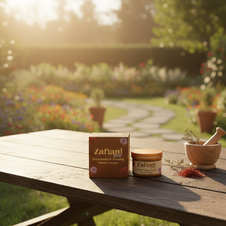 Zafrani Gold Brightening & Glowing Beauty Cream – image 3
