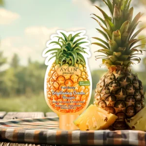 Aylin Organic Full Body Brightening Cream With Pineapple Extract 100 ml