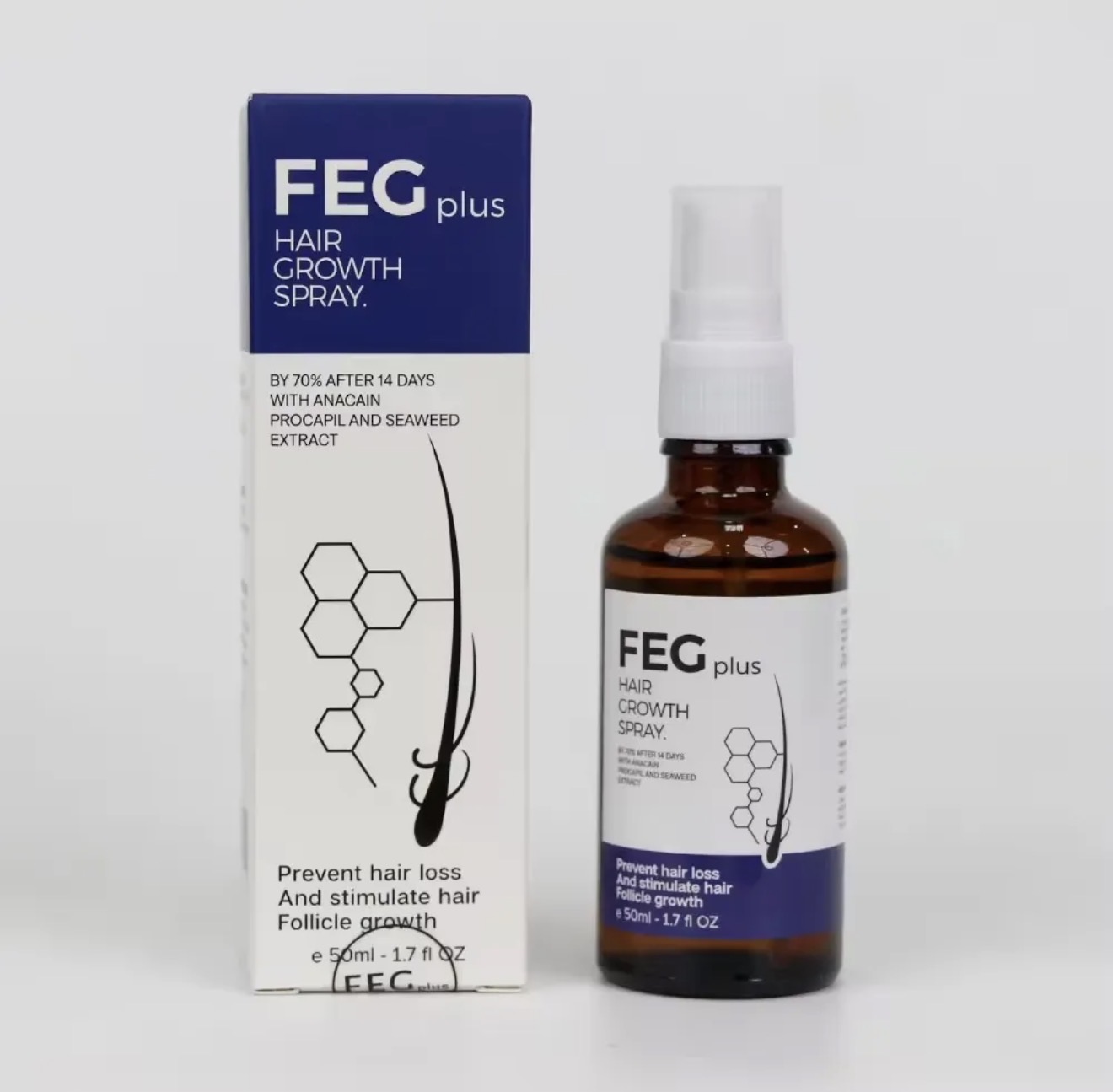 FEG PLUS Hair & Beard Growth Serum Spray 50ml