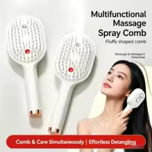 Electric Spray Retractable Air Cushion Comb - Random Color – image 3