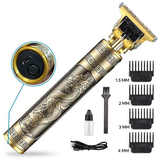 Metal Body Vintage T9 Hair Trimmer for Men – image 2