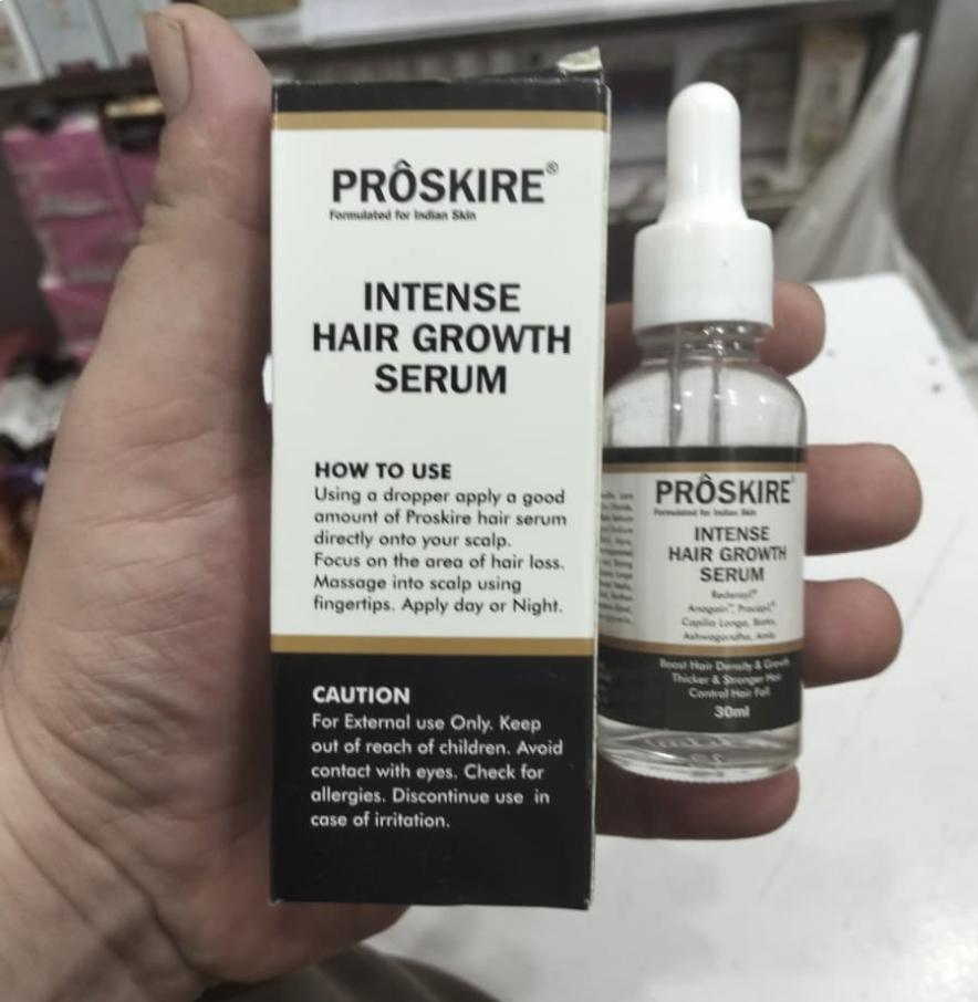Proskire Intense Hair Growth Serum – 30ml – image 3