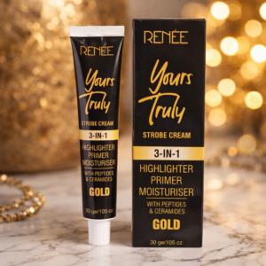 RENÉE Yours Truly 3-in-1 Gold Strobe Cream