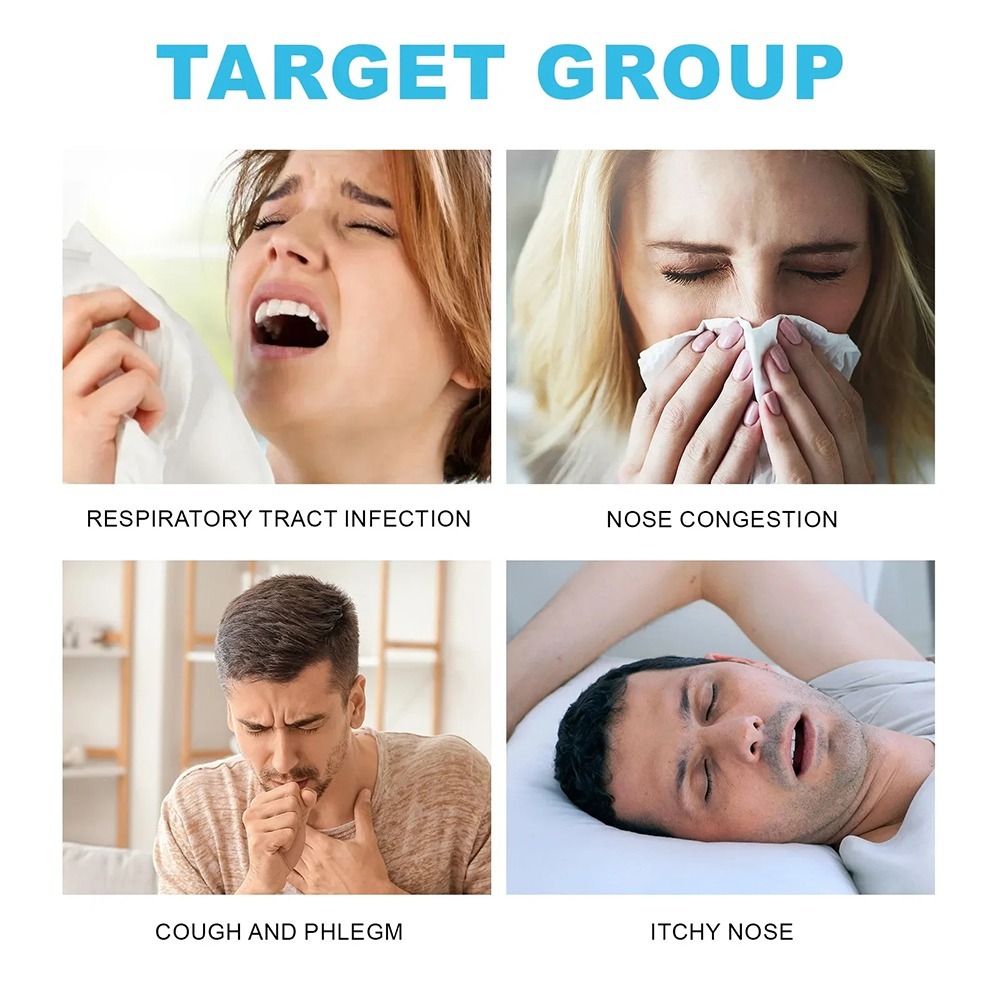 Magnetic Nasal Dilator Nose Opener Clip Strip for Breathing & Snoring Relief – image 2