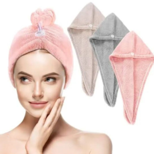 Hair Drying Towel Cap – Quick Dry