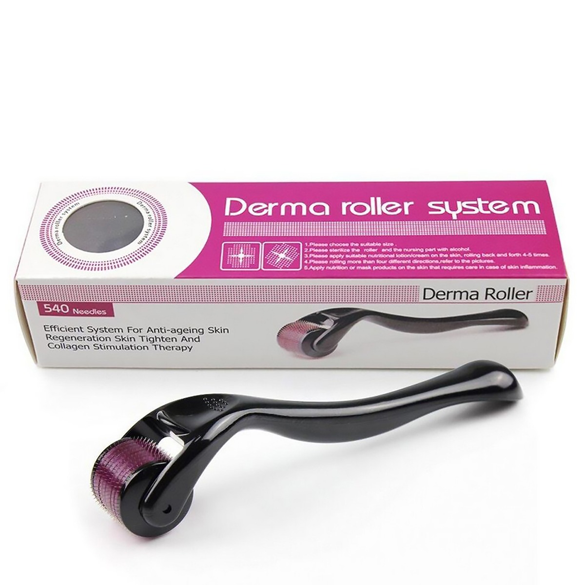 Titanium Needles Derma Roller 0.5mm Length Size – image 2
