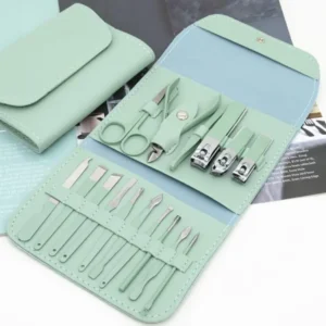 16-in-1 Stainless Steel Nail Care Kit