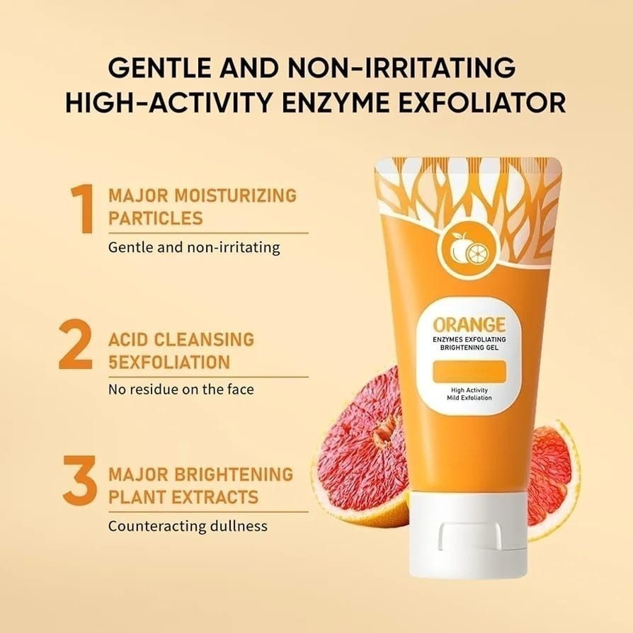Orange Enzyme Exfoliating Gel – Brightening Peeling Gel 60g – image 2