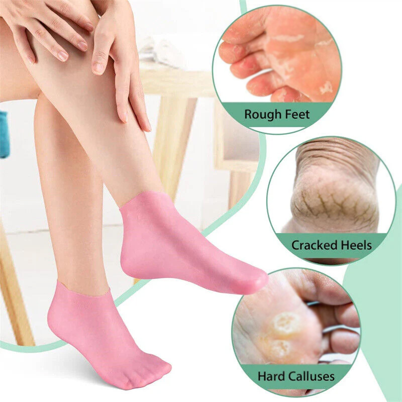 Silicone Moisturizing Gel Socks & Gloves Pack (64g) – image 3