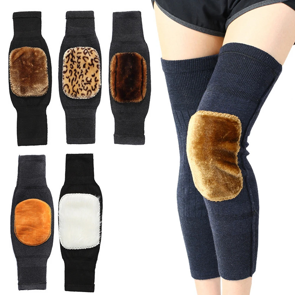 Deluxe Thermal Knit Knee and Leg Warmers (1 Pair)