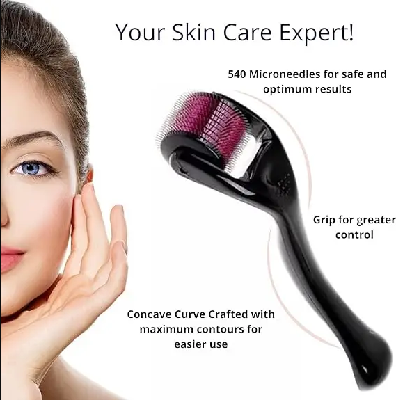Derma Roller 0.5mm Micro Needle for Skin Care – Hair Growth – image 3