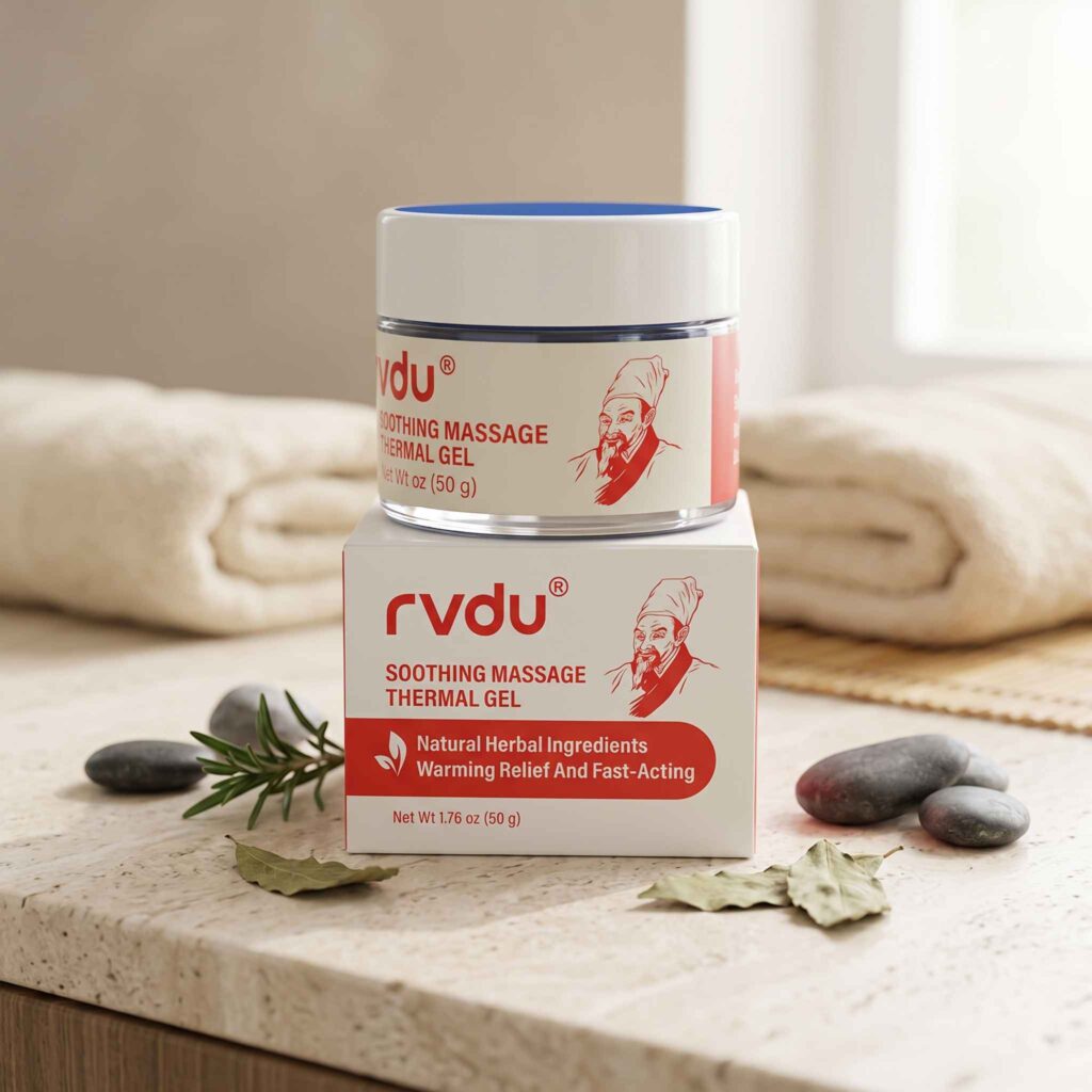 rvdu Soothing Massage Thermal Gel (50g) - Fast-Acting Herbal Relief