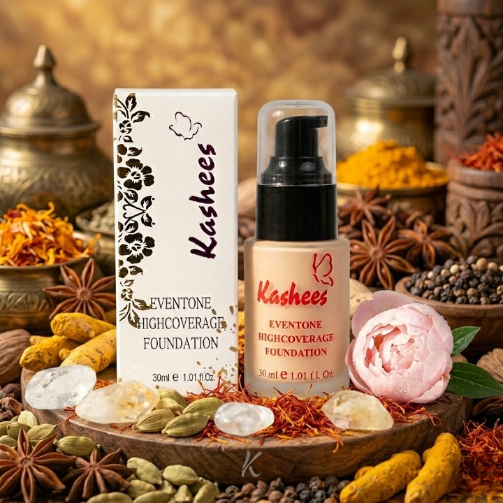 Kashee’s Eventone High Coverage Foundation 30ml Long Lasting Smooth Finish – image 3