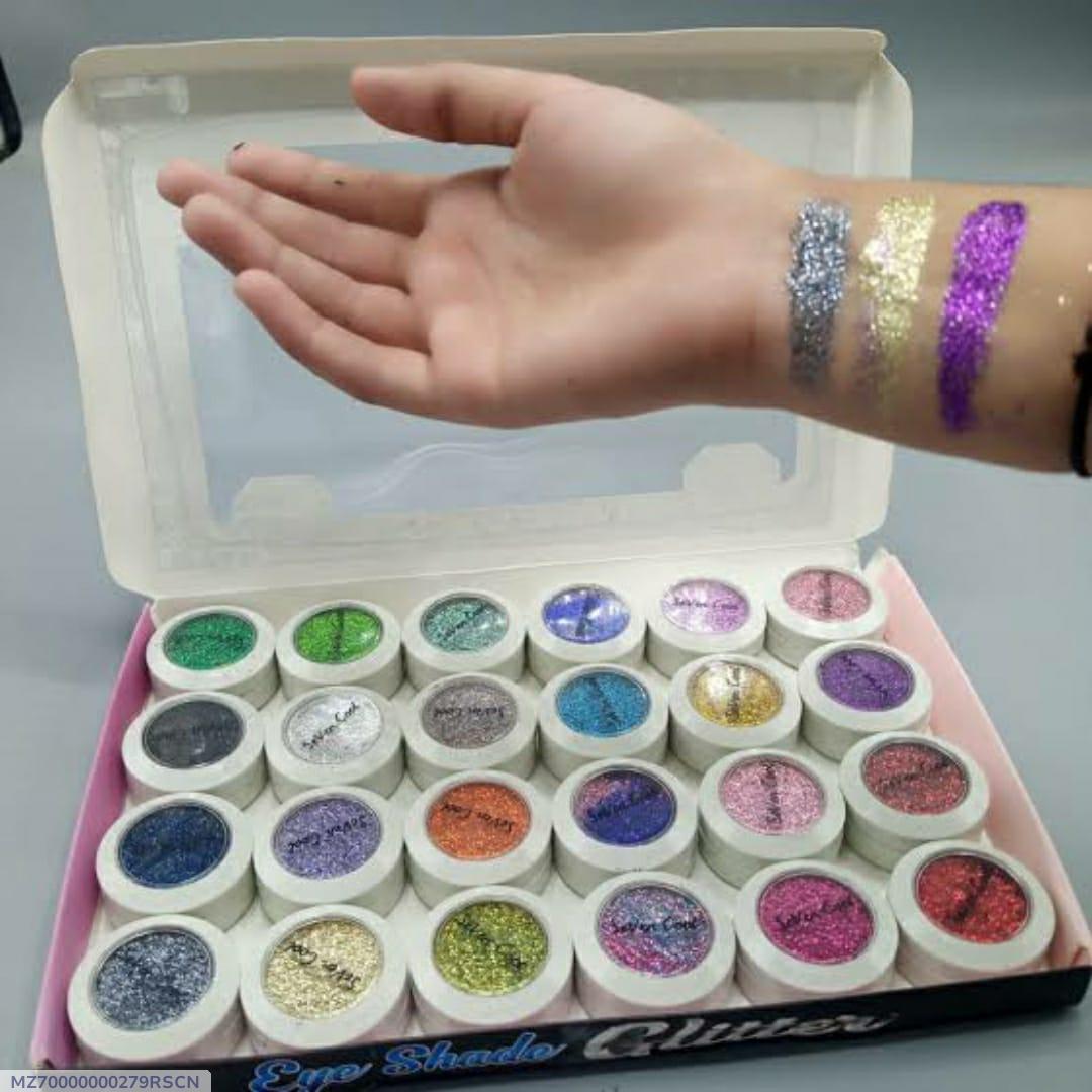 Miss Rose Multicolor High Pigmented Glitter Shimmer Eyeshadow Palette Set – image 2