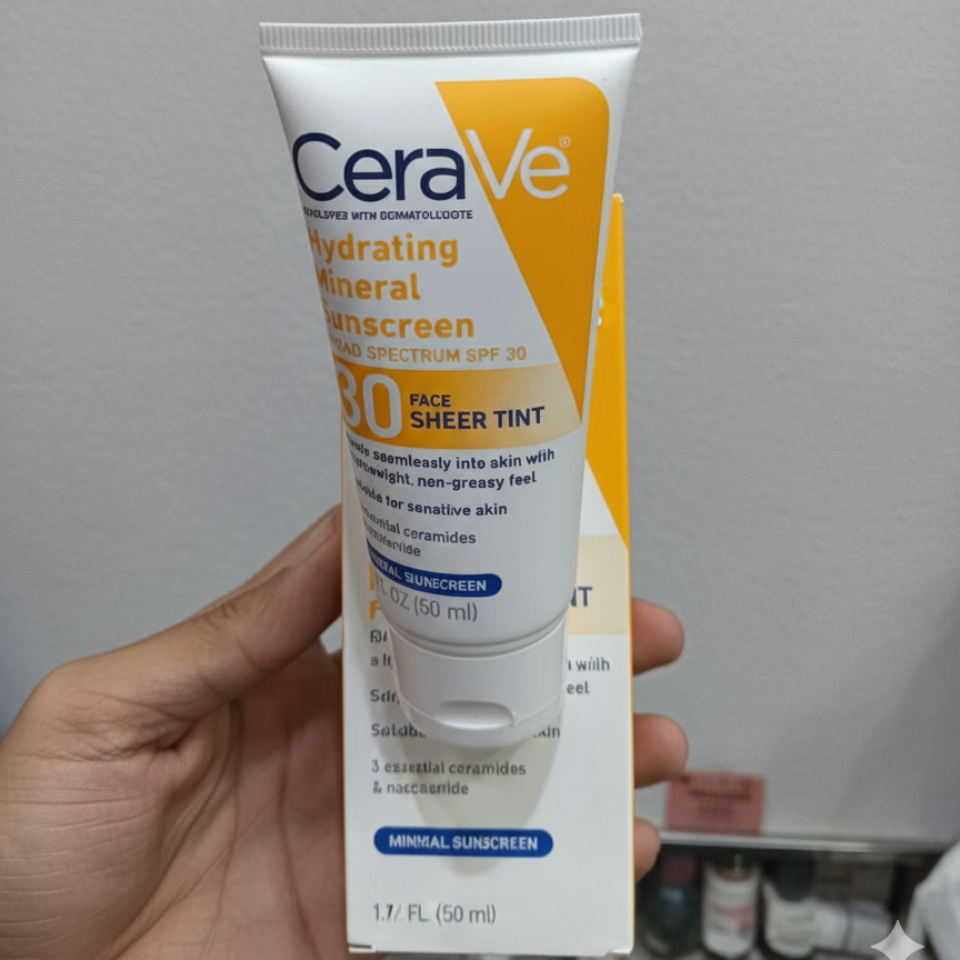 CeraVe Hydrating Mineral Sunscreen SPF 50 – image 3