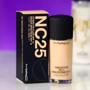 Matte Liquid Foundation SPF 15 – Full Coverage, Long-Lasting