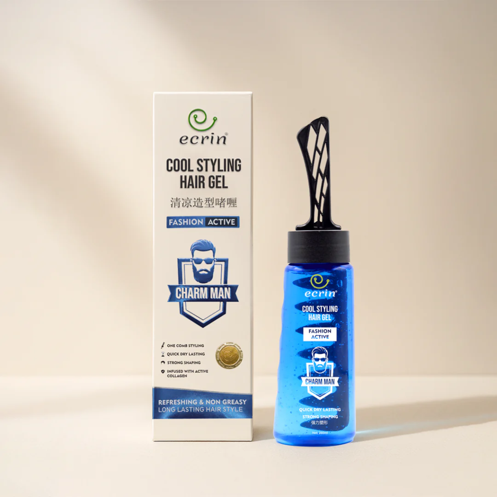 ECRIN Cool Styling Hair Gel with Active Collagen